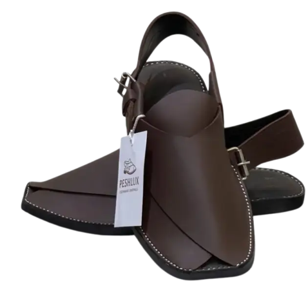Chuwa Peshawari Chappal – Dark Brown