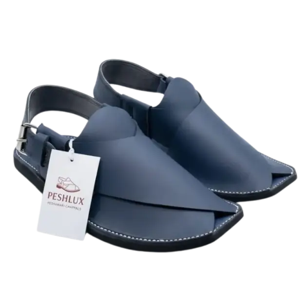 Chuwa Peshawari Chappal – Blue