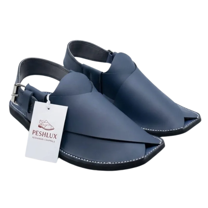 Chuwa Peshawari Chappal – Blue