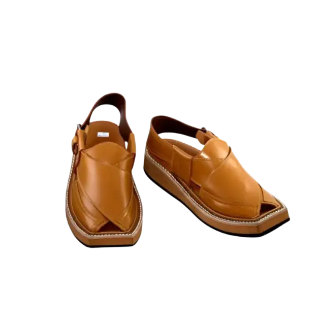 Kaptan Chappal – Grey Orange