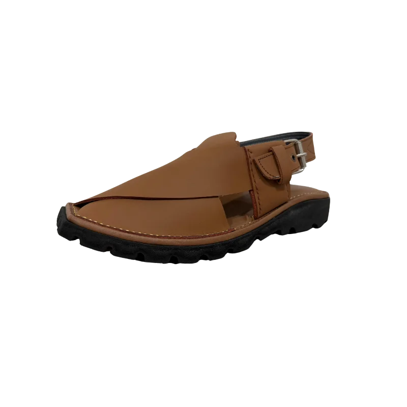Vibram Sole Peshawari Chappal – Double Shade - Image 2