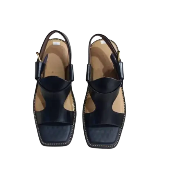 Panjadaar Peshawari Chappal – Black