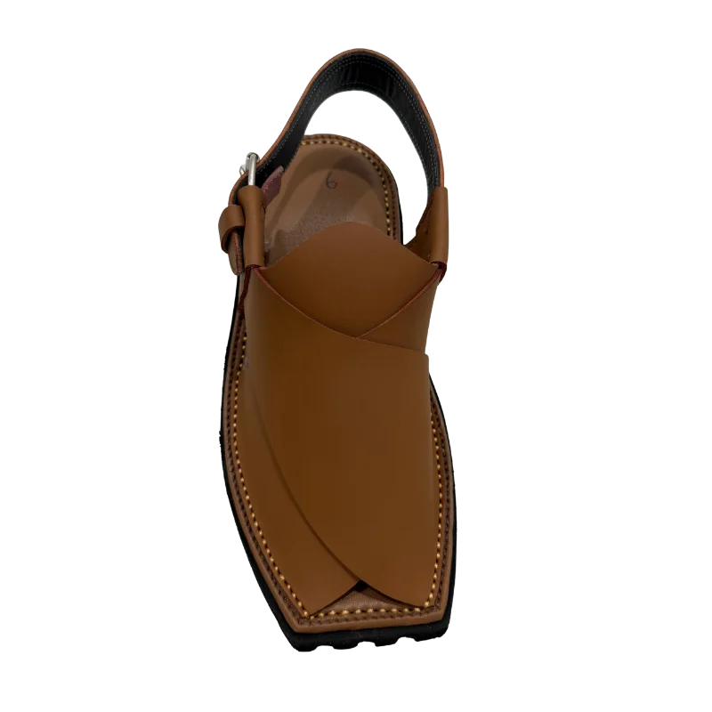 Vibram Sole Peshawari Chappal – Double Shade - Image 3