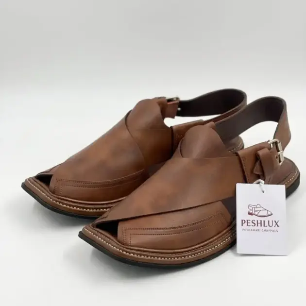 Triple Gear Peshawari Chappal – Double Shade